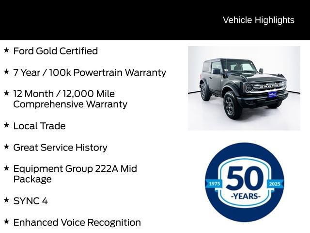 Certified 2021 Ford Bronco Big Bend AWD/4WD image 6