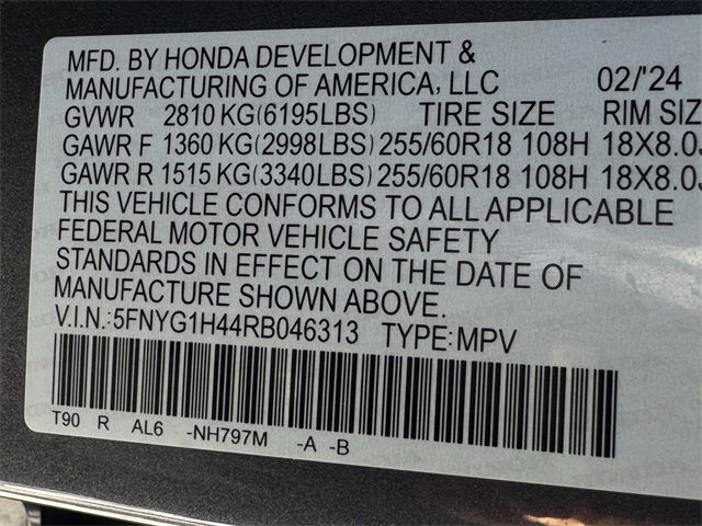 Used 2024 Honda Pilot EX-L image 37