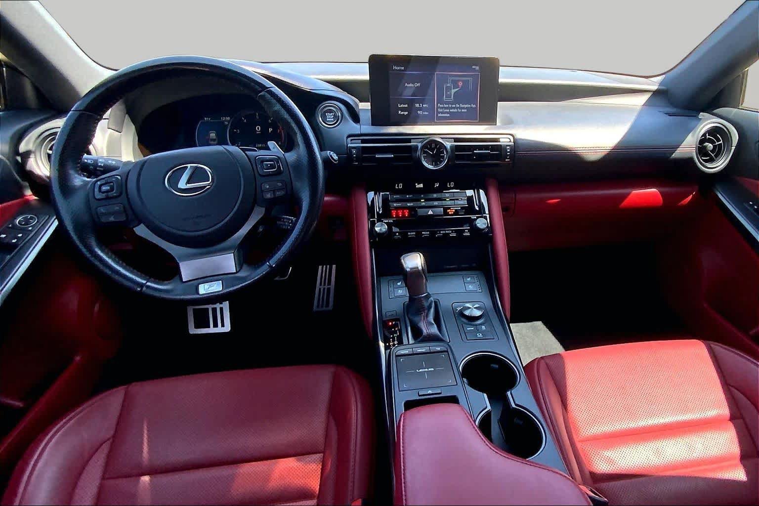 Used 2023 Lexus IS 350 F Sport w/ Memory Package RWD image 16