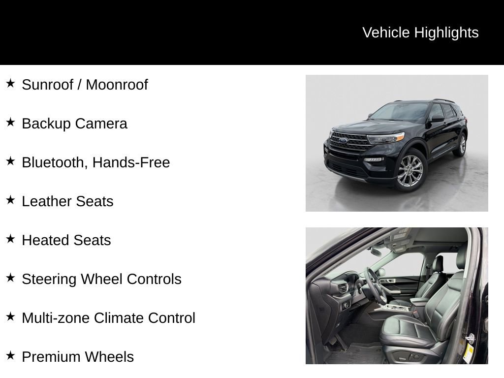 Certified 2024 Ford Explorer XLT w/ Equipment Group 202A AWD/4WD image 16