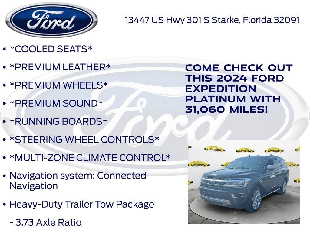 Certified 2024 Ford Expedition Platinum AWD/4WD image 17