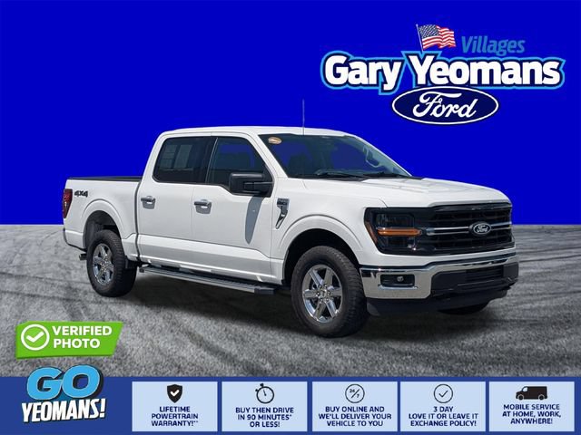Certified 2025 Ford F150 XLT w/ Equipment Group 301A Standard