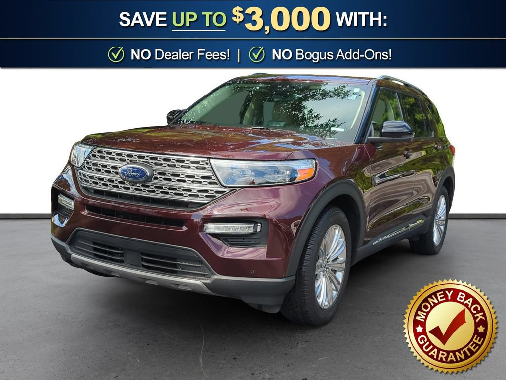 Certified 2023 Ford Explorer Limited w/ Limited Technology Package RWD image 1