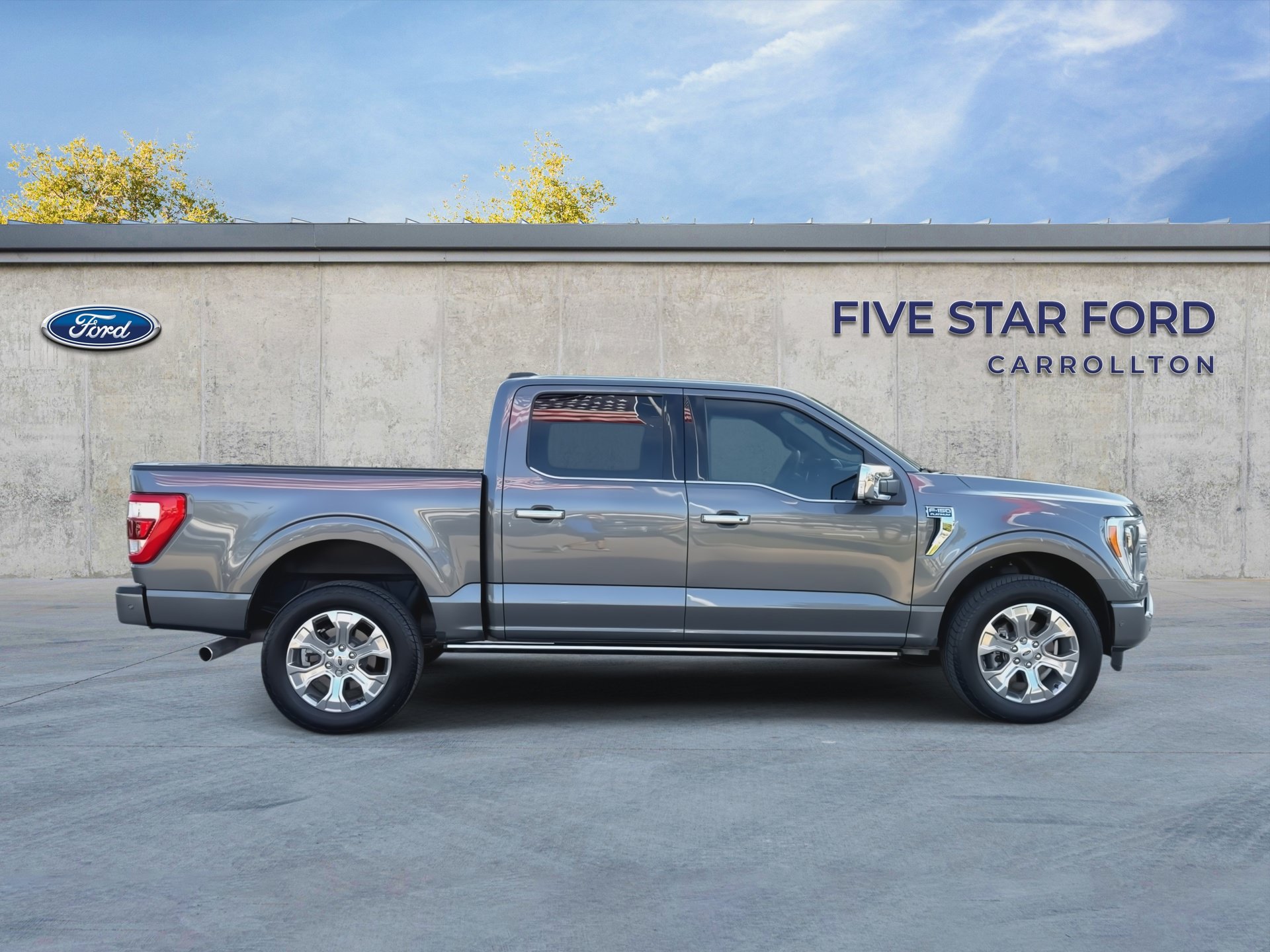 Certified 2023 Ford F150 Platinum w/ Equipment Group 701A High AWD/4WD image 9