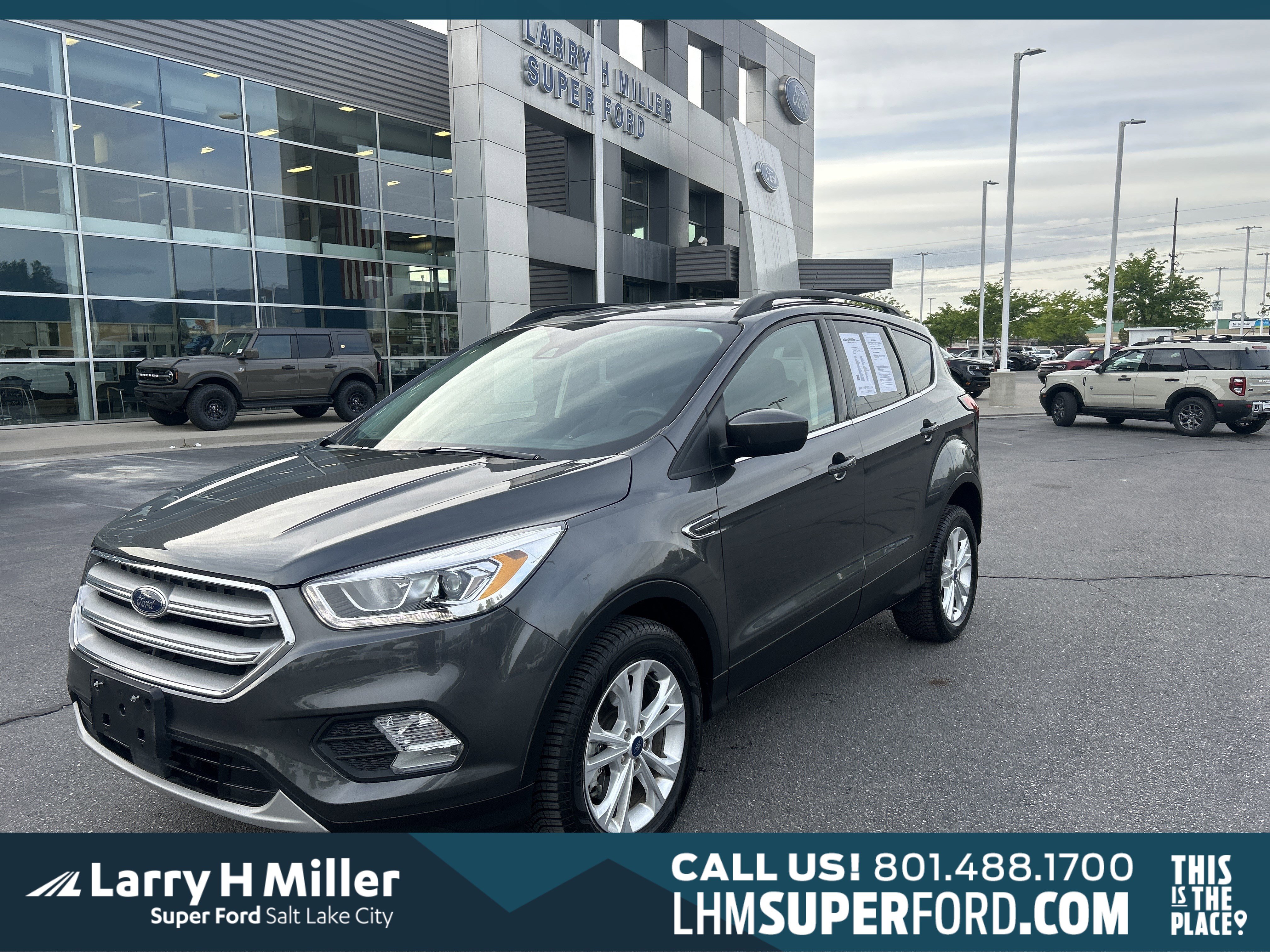 Certified 2019 Ford Escape SEL