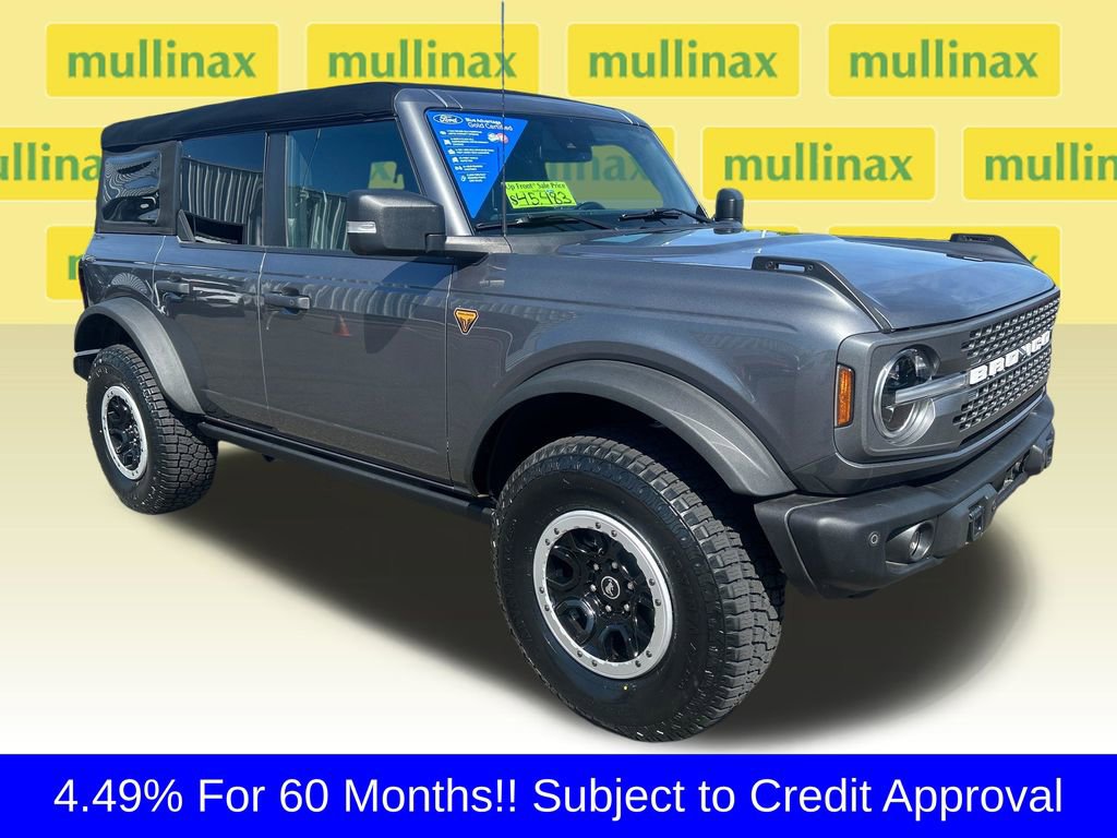 Certified 2023 Ford Bronco Badlands w/ Sasquatch Package