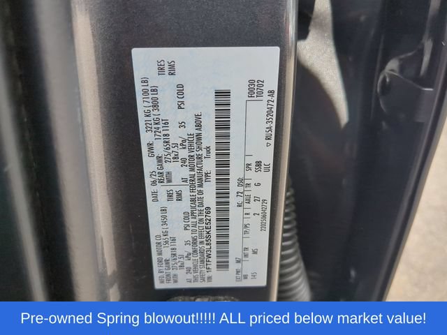 Certified 2025 Ford F150 XLT w/ Equipment Group 301A Standard AWD/4WD image 46