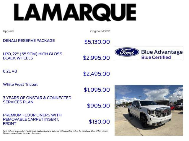 Used 2022 GMC Sierra 1500 Denali w/ Denali Reserve Package AWD/4WD image 10