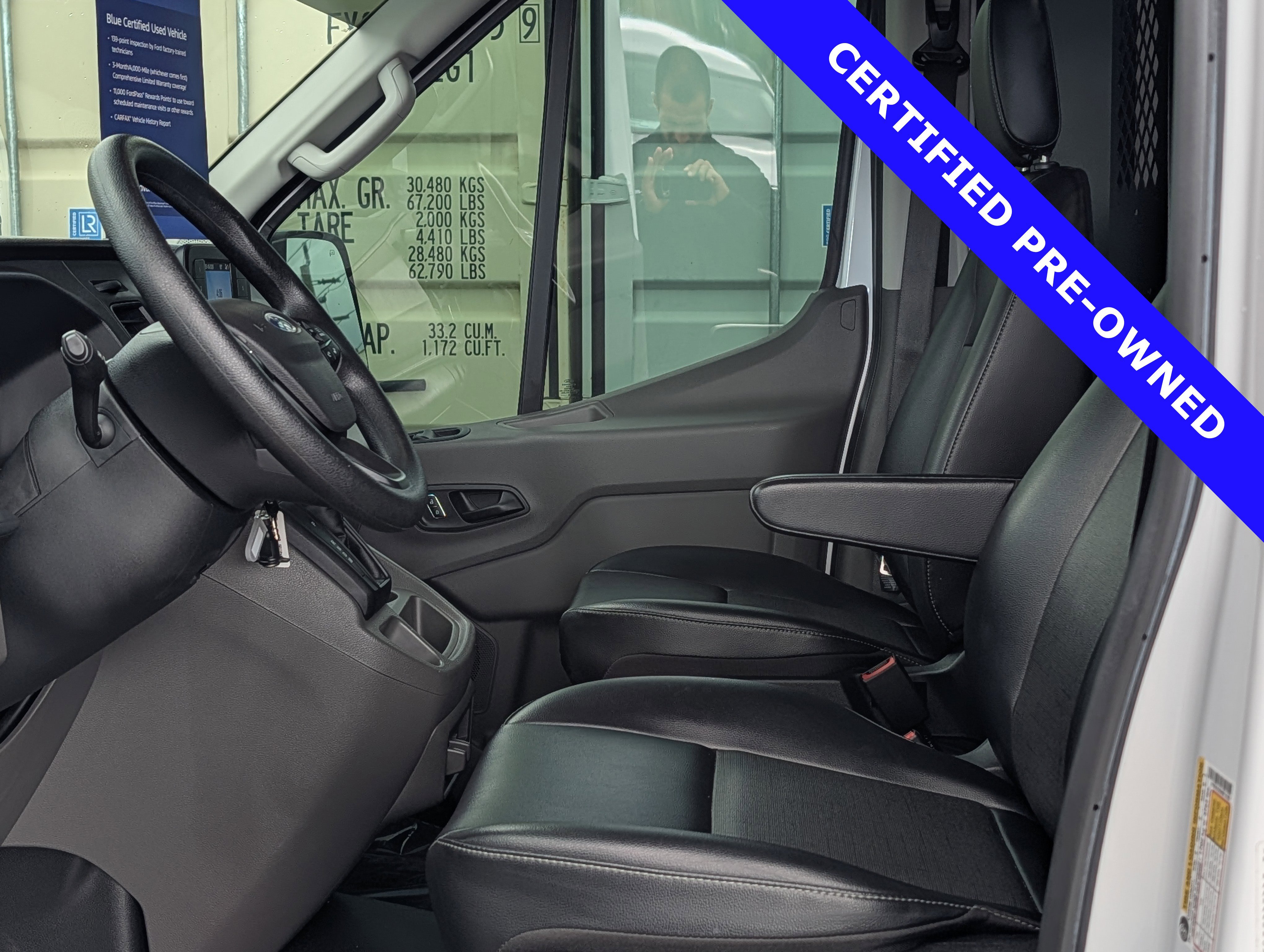 Certified 2024 Ford Transit 350 148 High Roof DRW AWD w/ Exterior Upgrade Package image 18