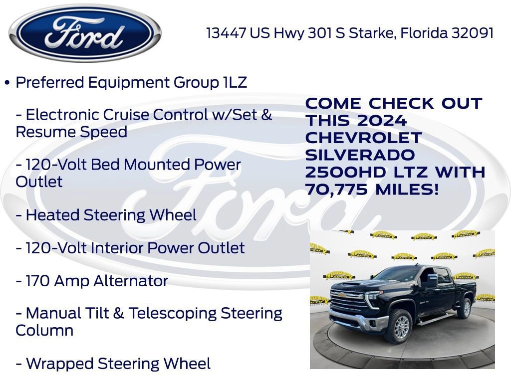 Used 2024 Chevrolet Silverado 2500 LTZ w/ LTZ Plus Package image 30