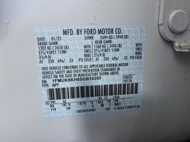 Certified 2025 Ford Explorer ST-Line w/ ST-Line Street Pack AWD/4WD image 33