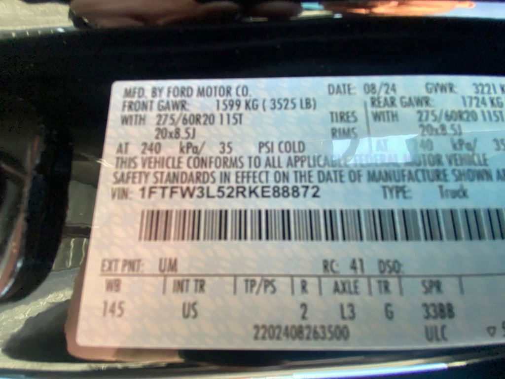 Certified 2024 Ford F150 XLT w/ Equipment Group 302A MID image 32