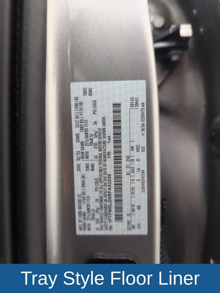 Certified 2024 Ford F150 Lariat w/ FX4 Off-Road Package image 51