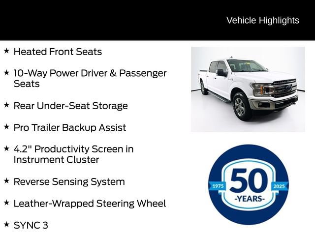 Certified 2020 Ford F150 XLT w/ Equipment Group 302A Luxury AWD/4WD image 16