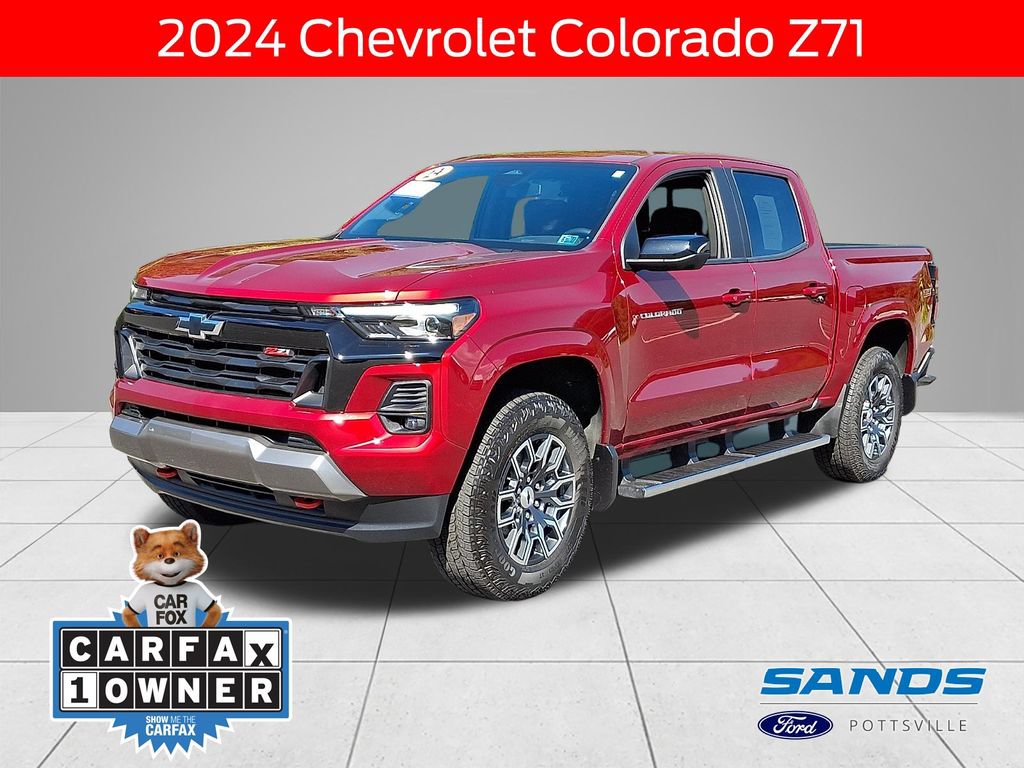 Used 2024 Chevrolet Colorado Z71 w/ Advanced Trailering Package AWD/4WD image 1