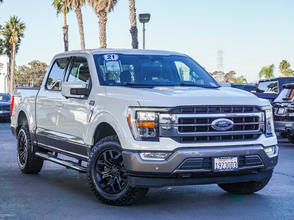 Certified 2021 Ford F150 Lariat w/ Equipment Group 501A Mid