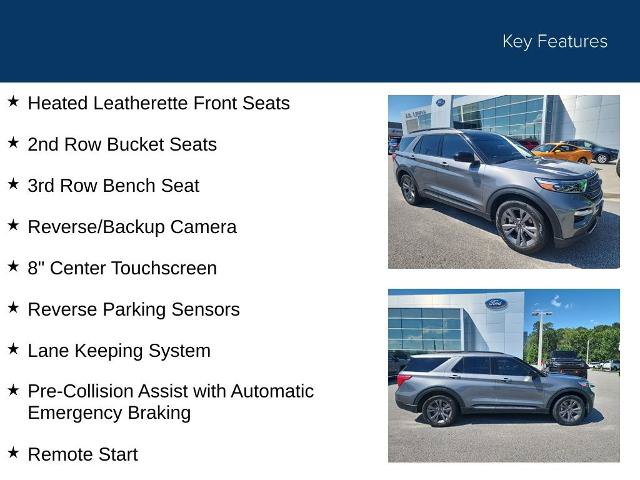 Certified 2022 Ford Explorer XLT w/ Equipment Group 202A RWD image 17