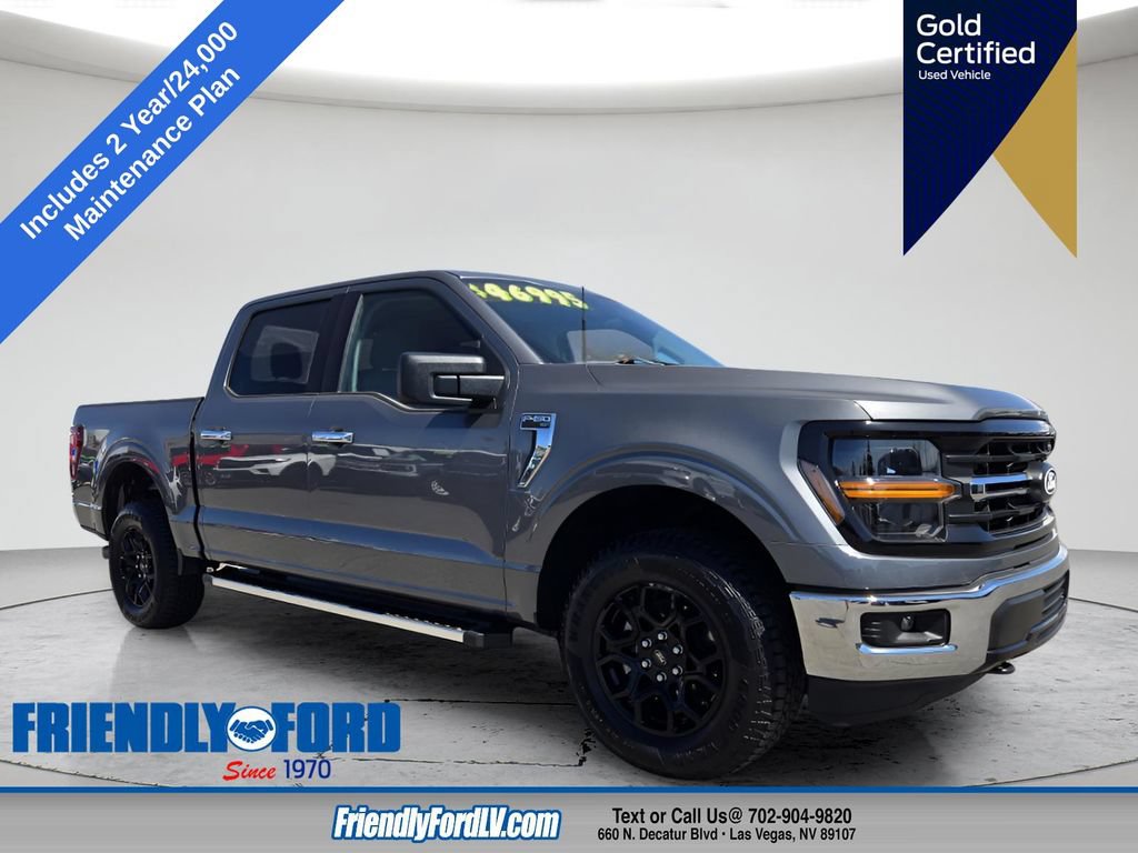Certified 2025 Ford F150 XLT w/ Equipment Group 301A Standard