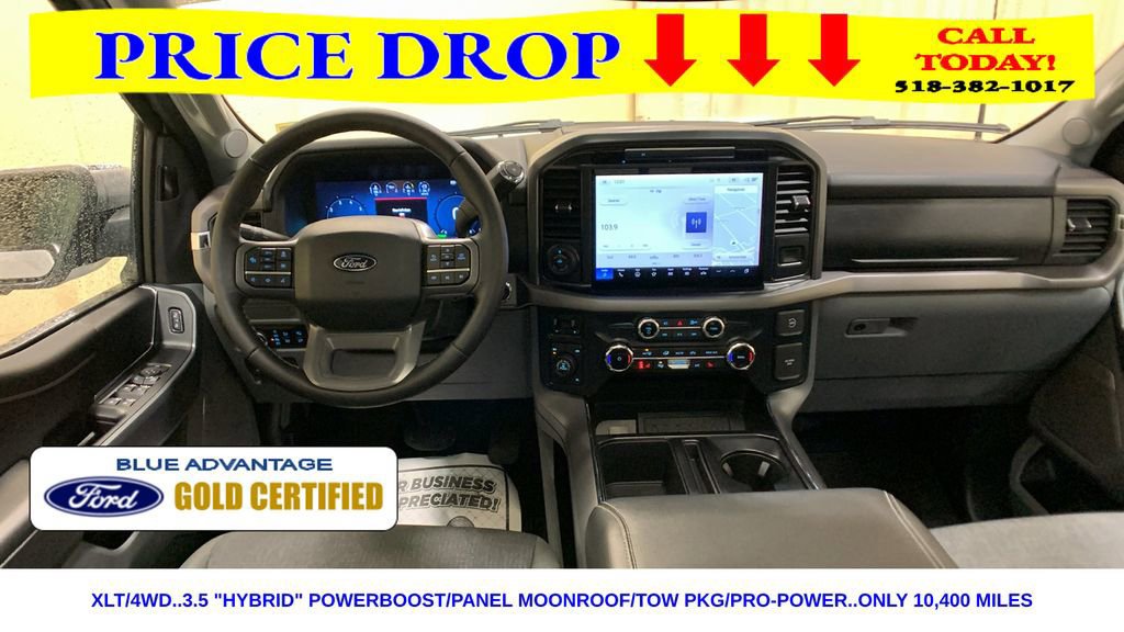 Certified 2025 Ford F150 XLT w/ Equipment Group 303A High image 28