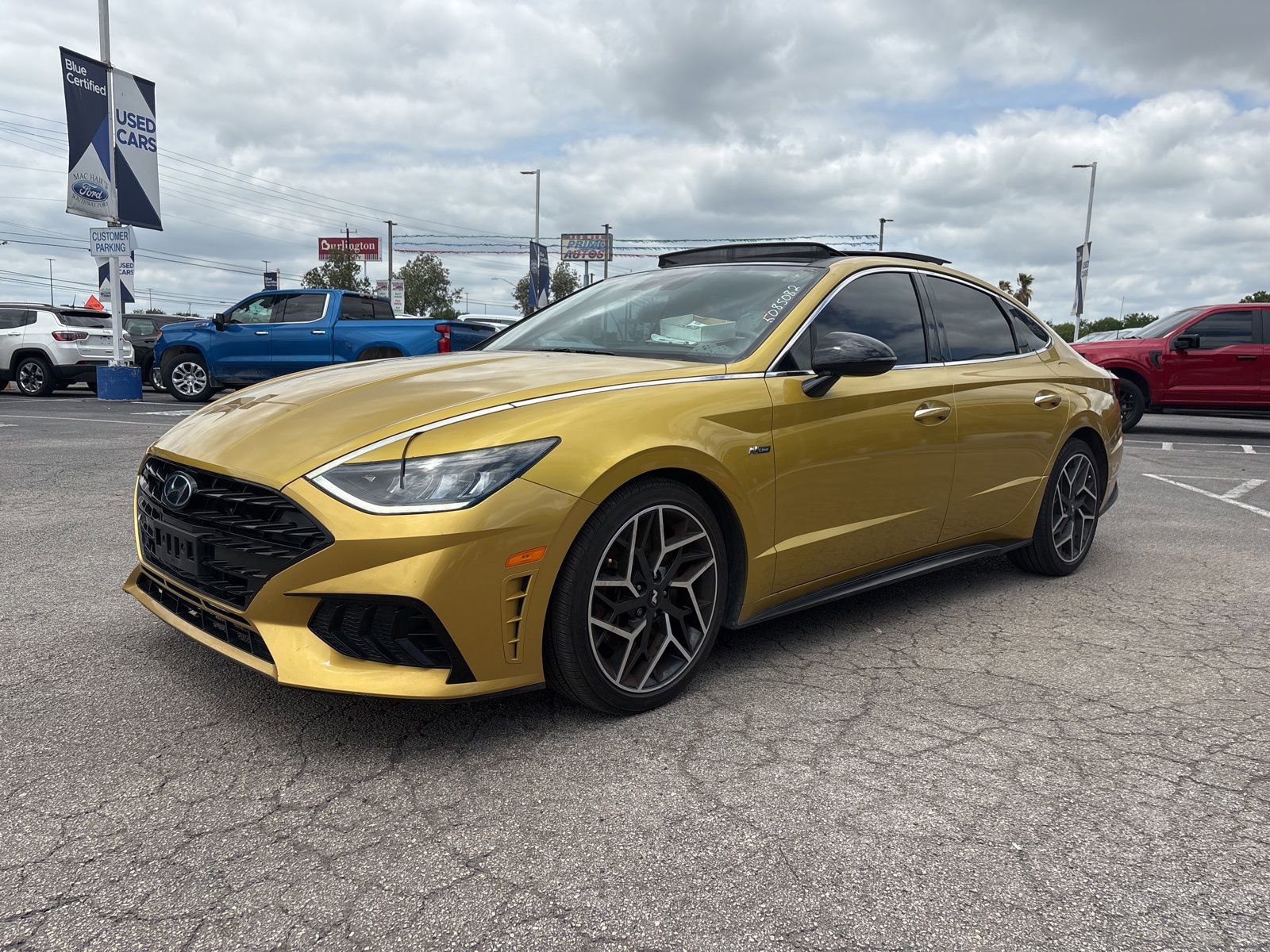 Used 2021 Hyundai Sonata N Line w/ Preferred Accessory Package FWD image 7