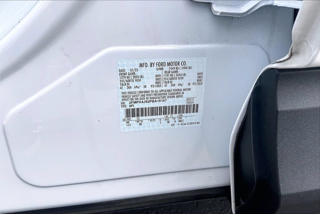 Certified 2023 Ford Edge SEL w/ Sport Appearance Package AWD/4WD image 34