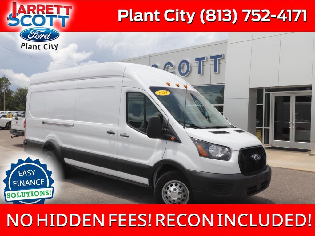 Certified 2024 Ford Transit 350 148 High Roof Extended DRW w/ Load Area Protection Package