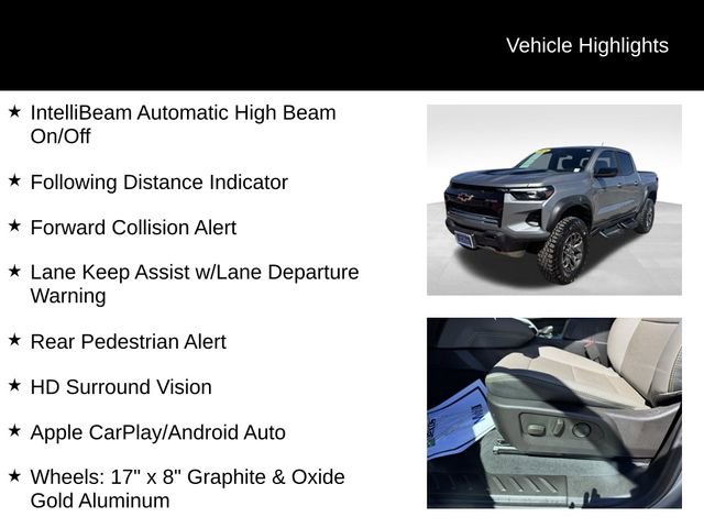 Used 2025 Chevrolet Colorado ZR2 w/ Technology Package AWD/4WD image 15