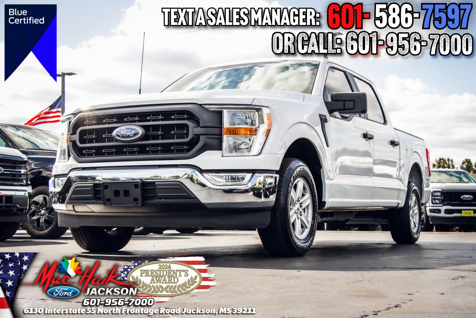 Certified 2022 Ford F150 XL w/ Equipment Group 101A High