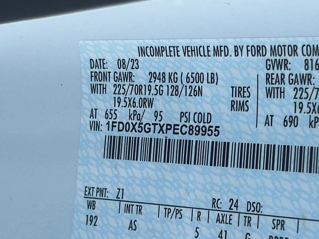 Certified 2023 Ford F550 XL w/ XL Chrome Package image 42