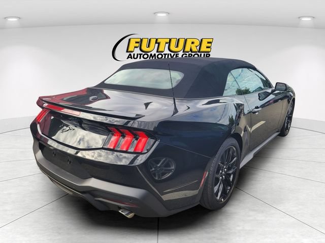 Certified 2025 Ford Mustang Convertible w/ Mustang Nite Pony Package RWD image 3