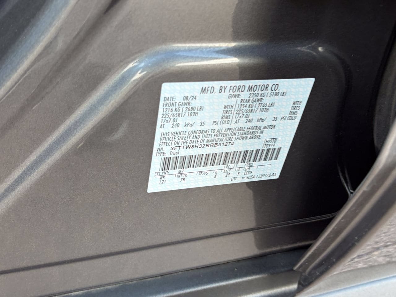 Certified 2024 Ford Maverick XLT w/ XLT Luxury Package FWD image 33