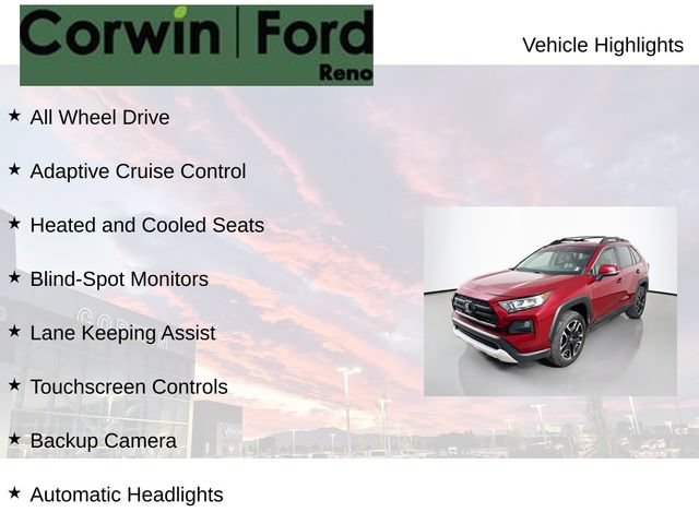 Used 2019 Toyota RAV4 Adventure w/ Cold Weather Package AWD/4WD image 8
