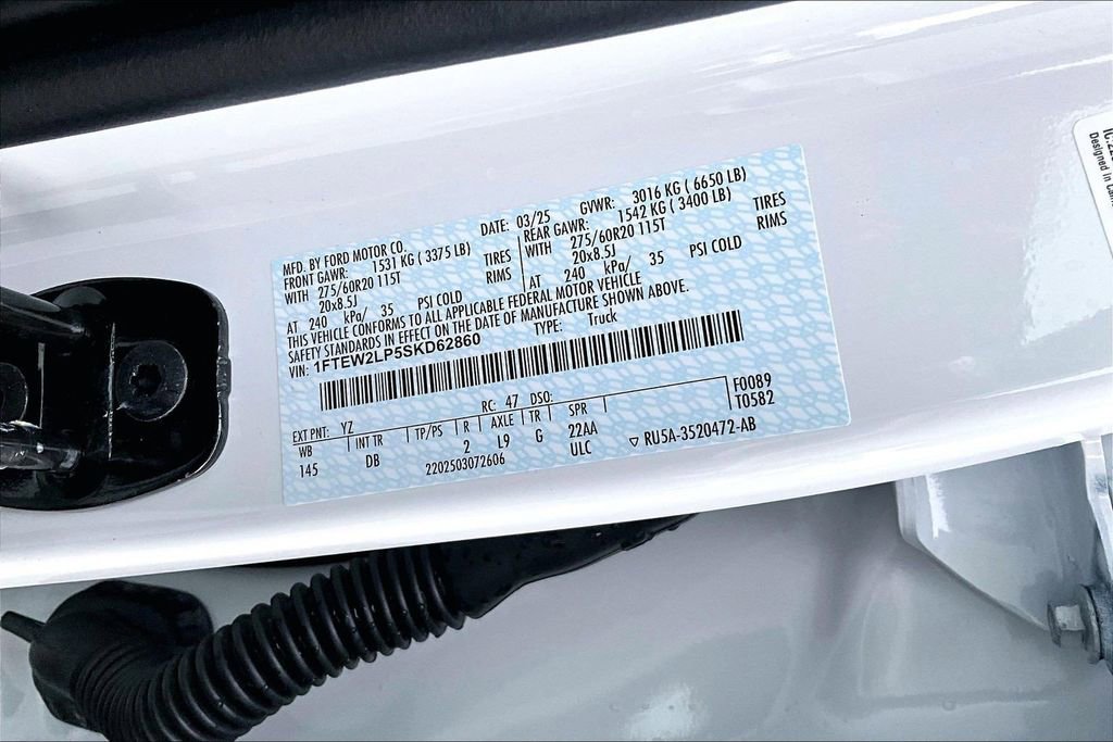 Certified 2025 Ford F150 STX w/ Equipment Group 200A image 31