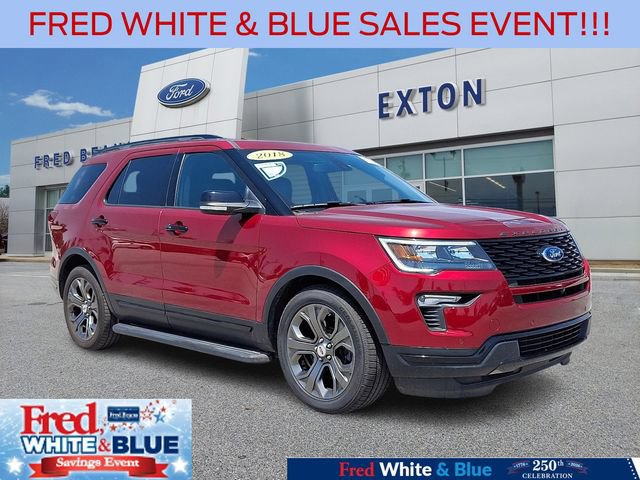 Certified 2018 Ford Explorer Sport w/ Equipment Group 401A