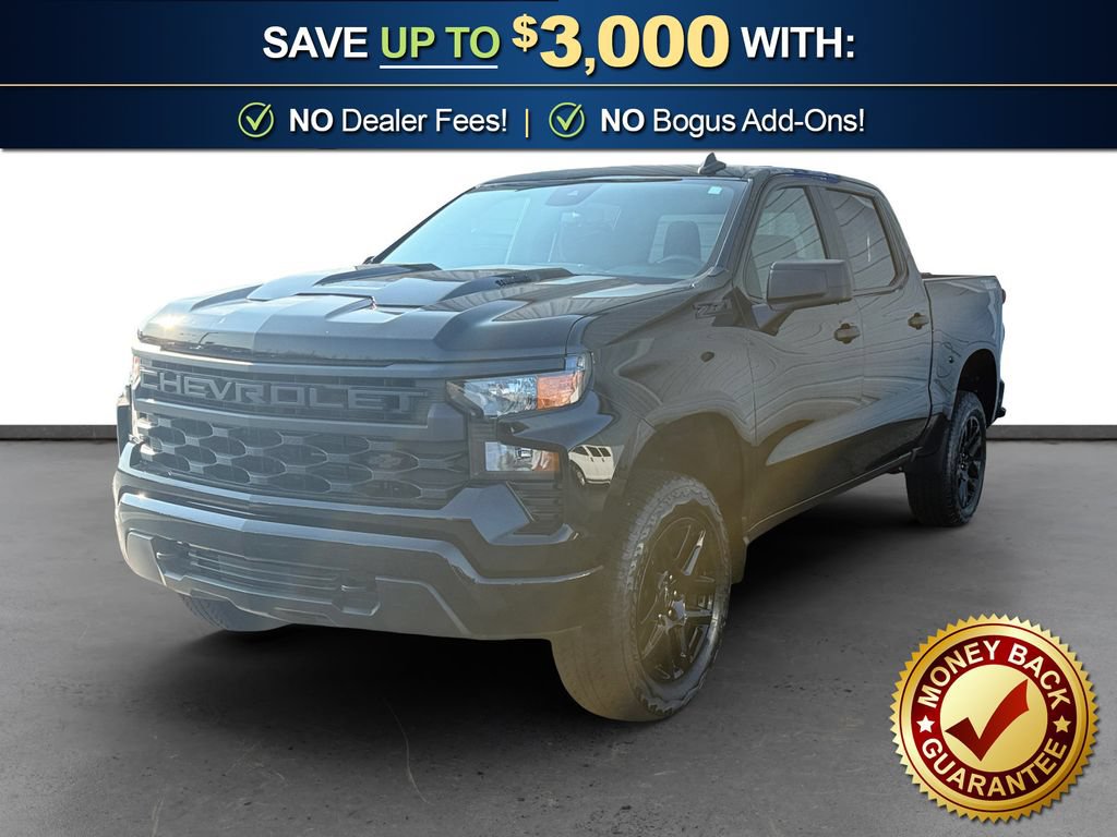 Used 2026 Chevrolet Silverado 1500 Custom Trail Boss w/ Turbomax Blackout Package