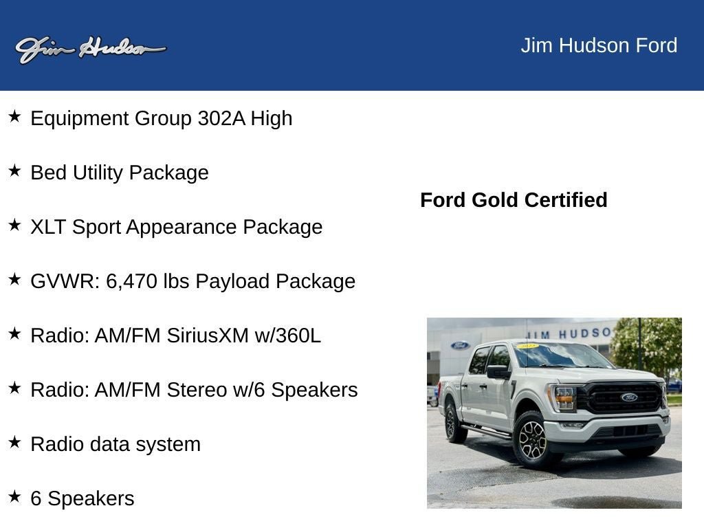 Certified 2023 Ford F150 XLT w/ Equipment Group 302A High AWD/4WD image 12