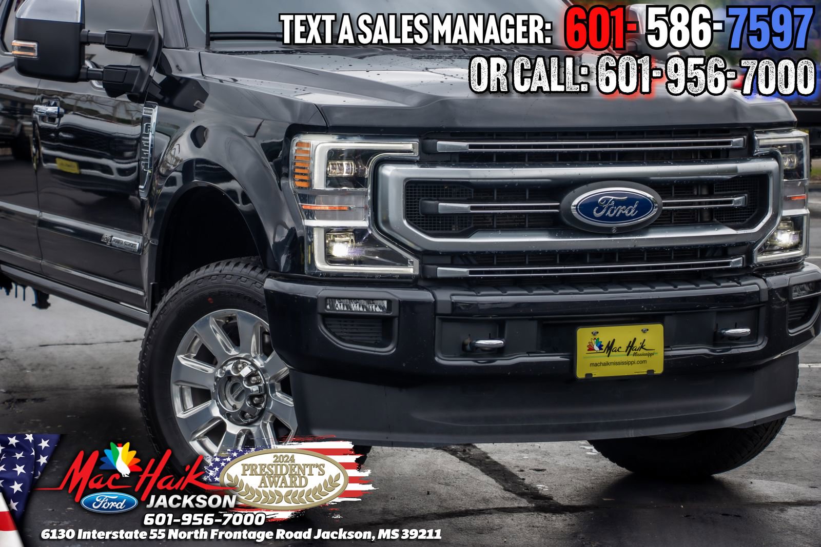 Certified 2022 Ford F250 Platinum w/ FX4 Off-Road Package AWD/4WD image 3