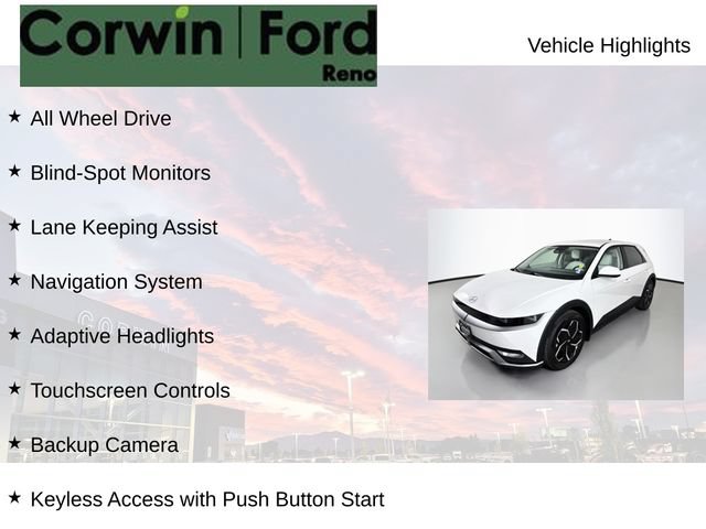 Used 2023 Hyundai Ioniq 5 SEL w/ Cargo Package AWD/4WD image 8