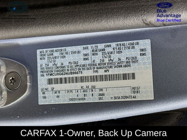 Certified 2022 Ford Escape SE image 28