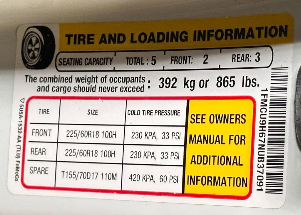 Certified 2022 Ford Escape SEL AWD/4WD image 55
