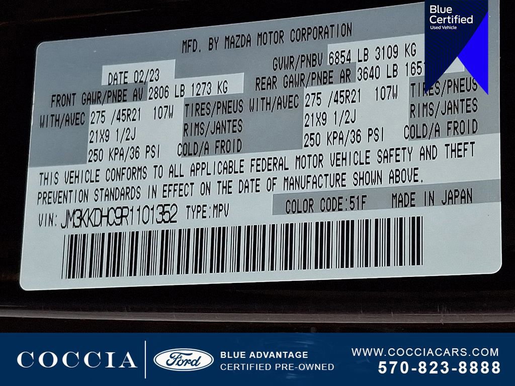 Used 2024 MAZDA CX-90 3.3 Turbo S w/ Premium Package image 30