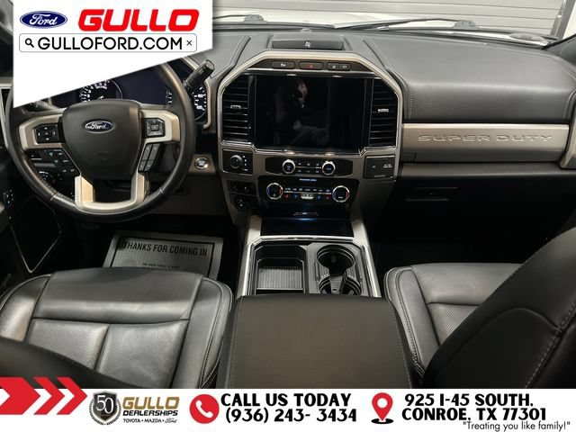 Certified 2022 Ford F250 Lariat w/ Black Appearance Package AWD/4WD image 11