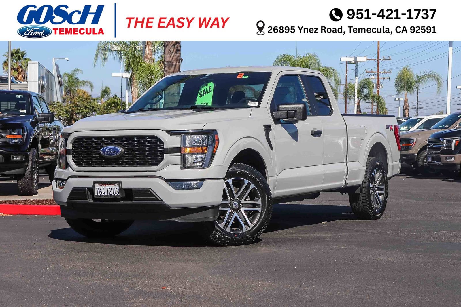 Certified 2023 Ford F150 XL w/ STX Appearance Package