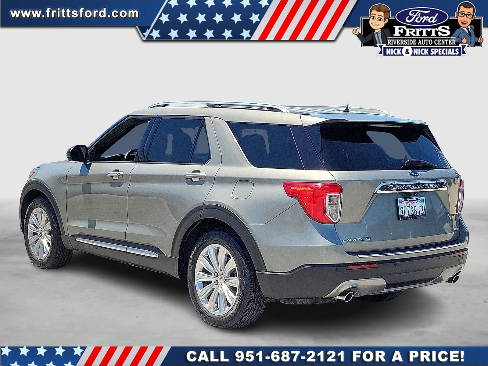 Certified 2020 Ford Explorer Limited RWD image 3