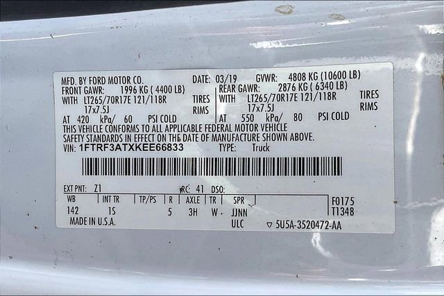 Certified 2019 Ford F350 XL w/ Power Equipment Group image 31
