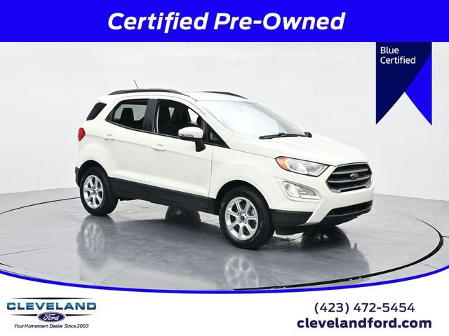 Certified 2020 Ford EcoSport SE