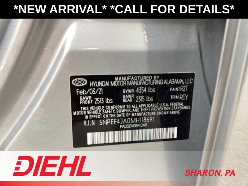 Used 2021 Hyundai Sonata SEL w/ Convenience Package FWD image 19