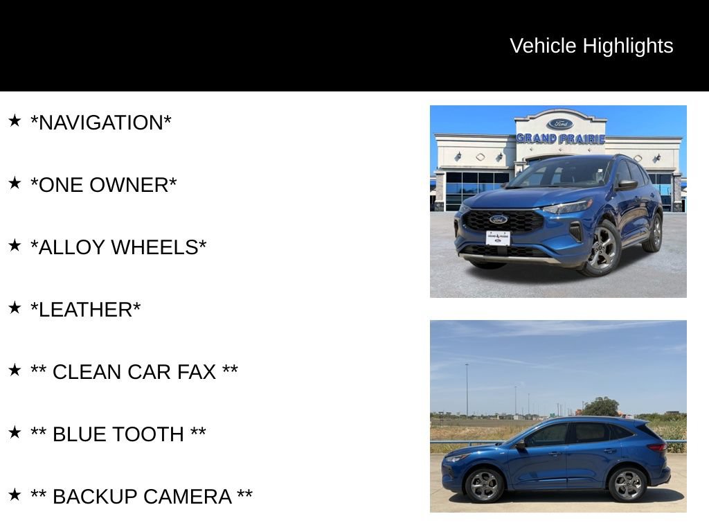 Certified 2023 Ford Escape ST-Line w/ Tech Pack #1 FWD image 4