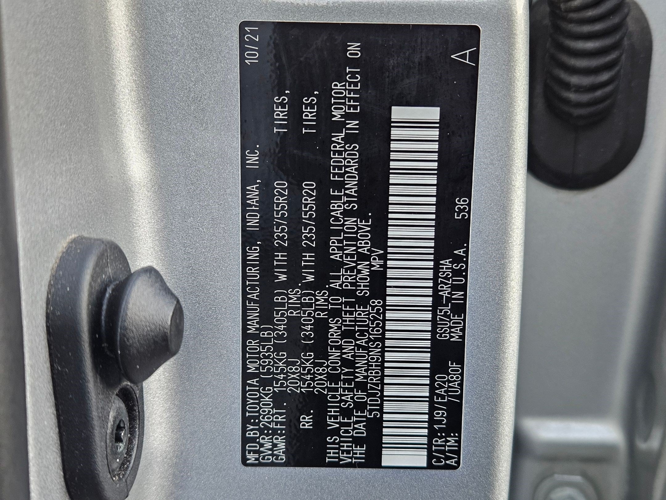 Used 2022 Toyota Highlander XSE AWD/4WD image 38