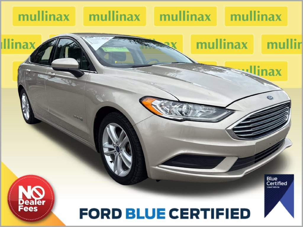 Certified 2018 Ford Fusion S